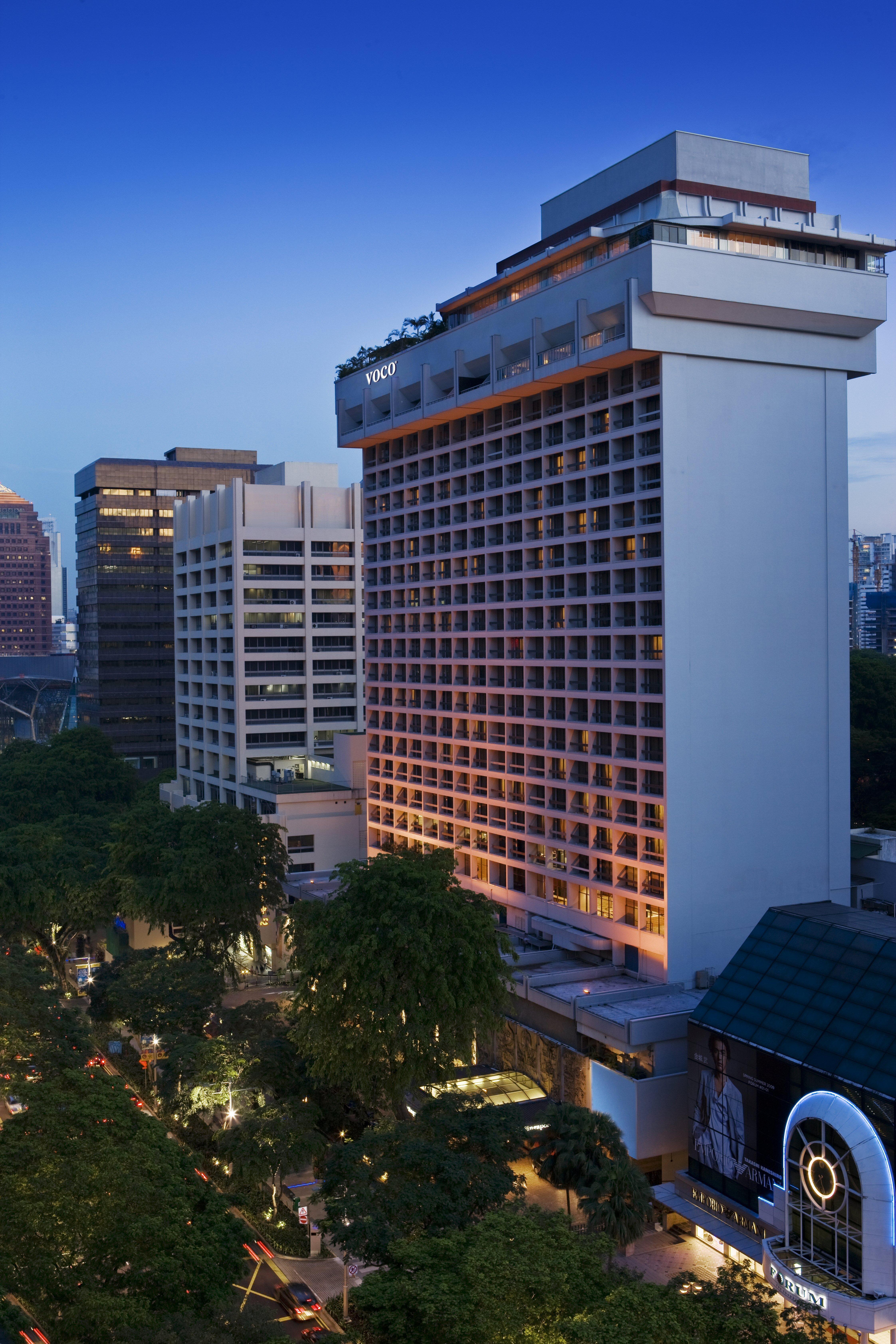 힐튼 싱가포르  호텔 외부 사진