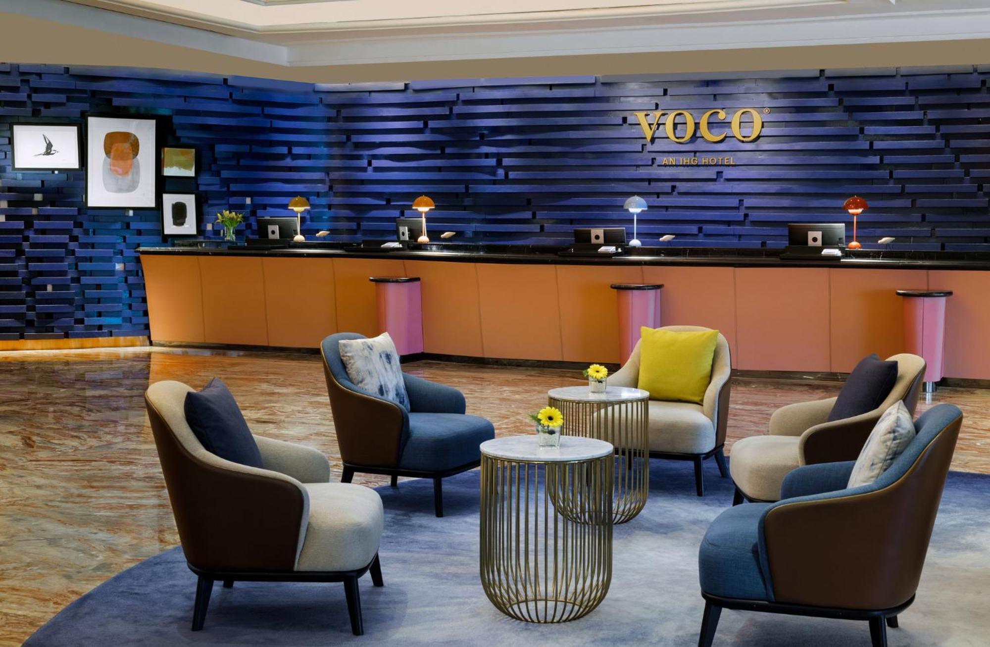 힐튼 싱가포르  호텔 외부 사진 The lobby of the hotel