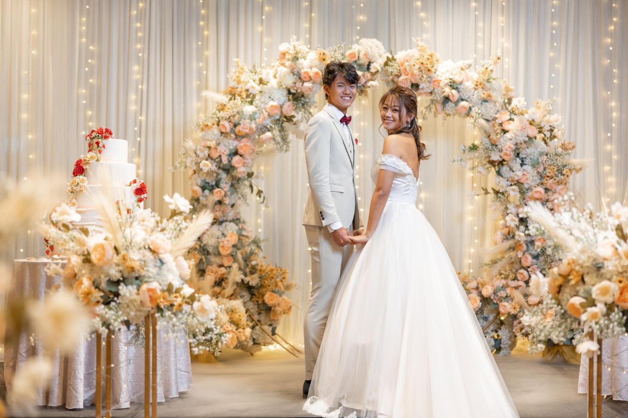 힐튼 싱가포르  호텔 외부 사진 A Thai wedding